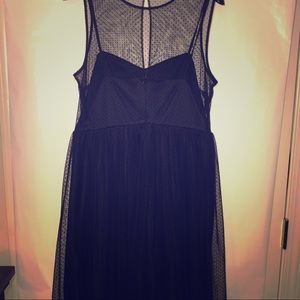 Lauren Conrad Tulle Black Dress